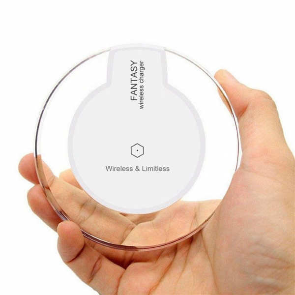 Fantasy Wireless Charger Portable Mini Acrylic QI Wireless Charger Charging Pad Mat For Iphone And Android