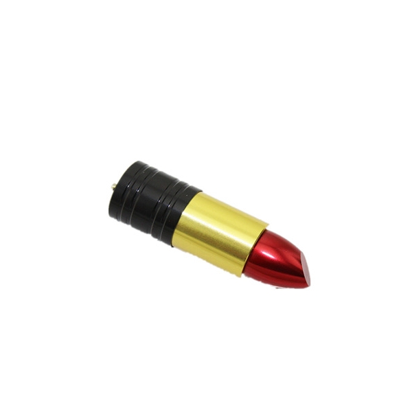 Mytree High Quality Customized Silver Gold Mini Metal Lipstick Shaped USB Flash Drive Stick Pendrive