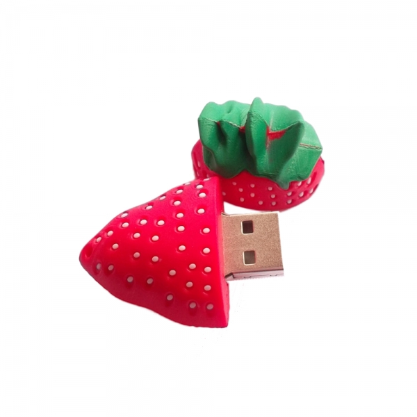 Strawberry Fruits Cartoon Character Cute Usb Flash Memory Stick Drive Bulk 4gb 8gb 16gb 32gb 64gb