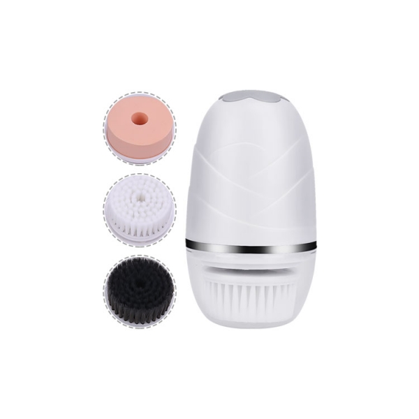 3 in 1 Customize waterproof facial cleansing brush portable electric beauty equipment facial wash brush with mini body