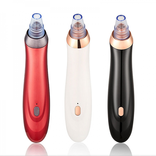 Small portable rechargeable vacuum cleaner blackhead remover tool for nose clean