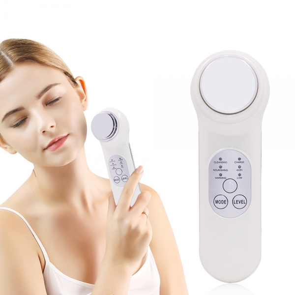 Universal Face Lift Tool Beauty Device Ultrasonic Ion Facial Instrument Facial Massager Deep Cleansing Device Skin Care