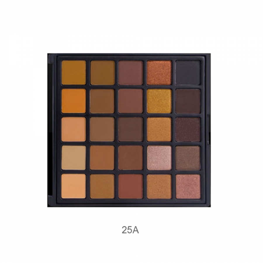 25 Colors Europe Hot Selling Product Beautiful Beauty Resource Square Eyeshadow Eye Shadow Palette
